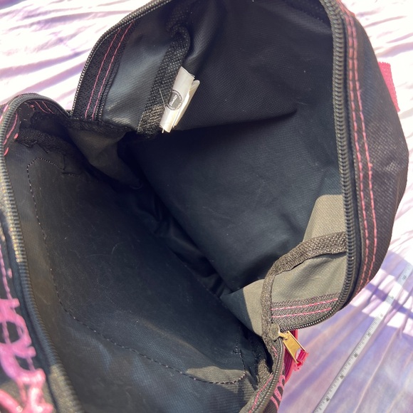 Official Sanrio Hello Kitty Mini Backpack Pink and Black - Picture 6 of 7